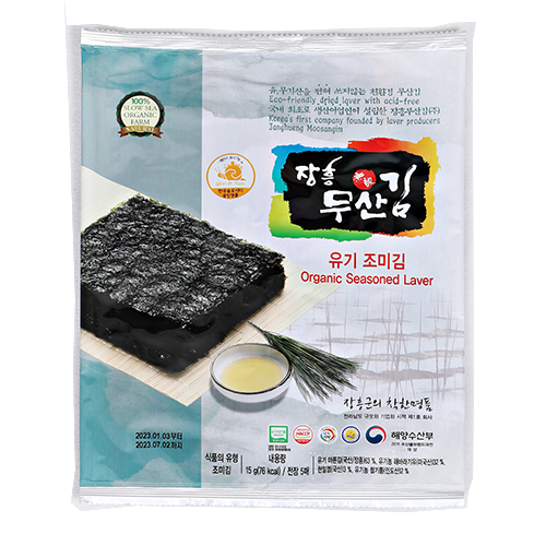 유기 조미김 (전장5매)
